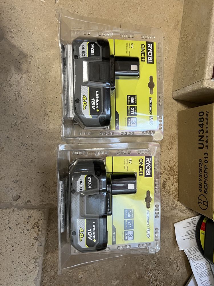 Acumulator Ryobi 18V 4,0 Ah New model 2023