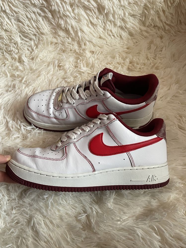 Nike Air Force 1 One Low '07 First Use White University Red