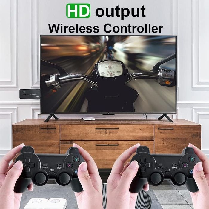 Безжична ретро конзола Game Stick , 20 000 видео игри, 64 GB