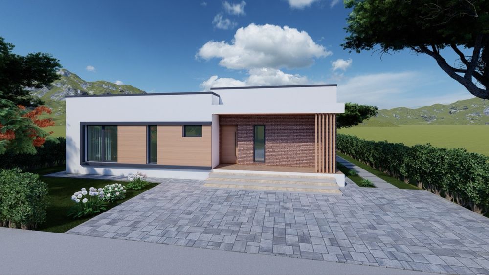 Realizez proiecte complete de locuințe, anexe, hale metalice