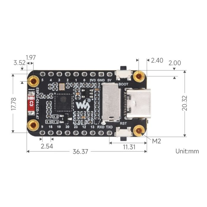 Vand placi dezvoltare cu ESP32-C6: ESP32-C6-LCD-1.47 sau ESP32-C6 XIAO