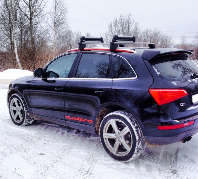 Авто Крепление для лыж Q7 Audi  рейлинги