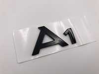 Emblema Audi A1 spate negru