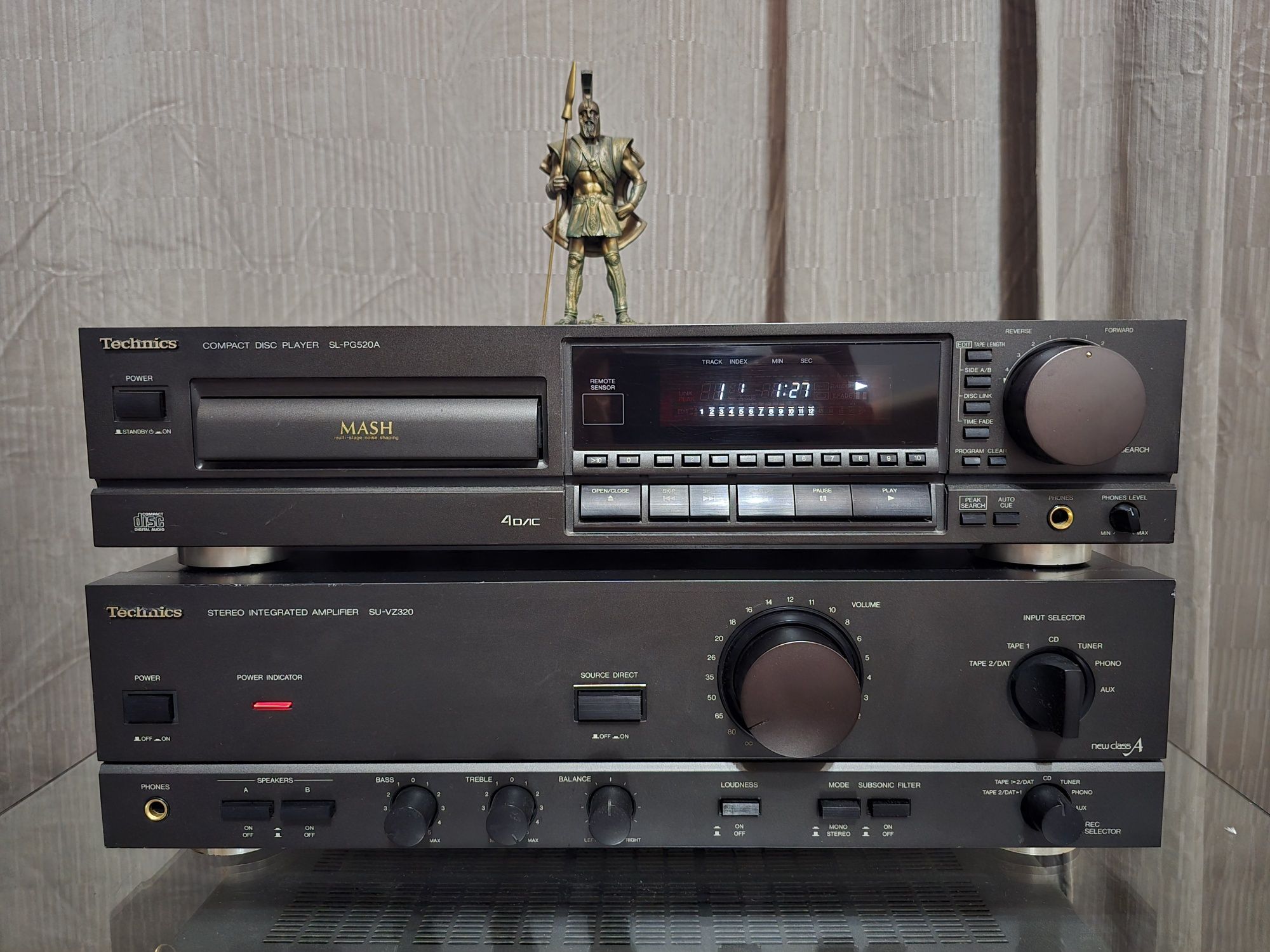Amplificator Technics SU-VZ320 /CD Player Technics SL-PG520A