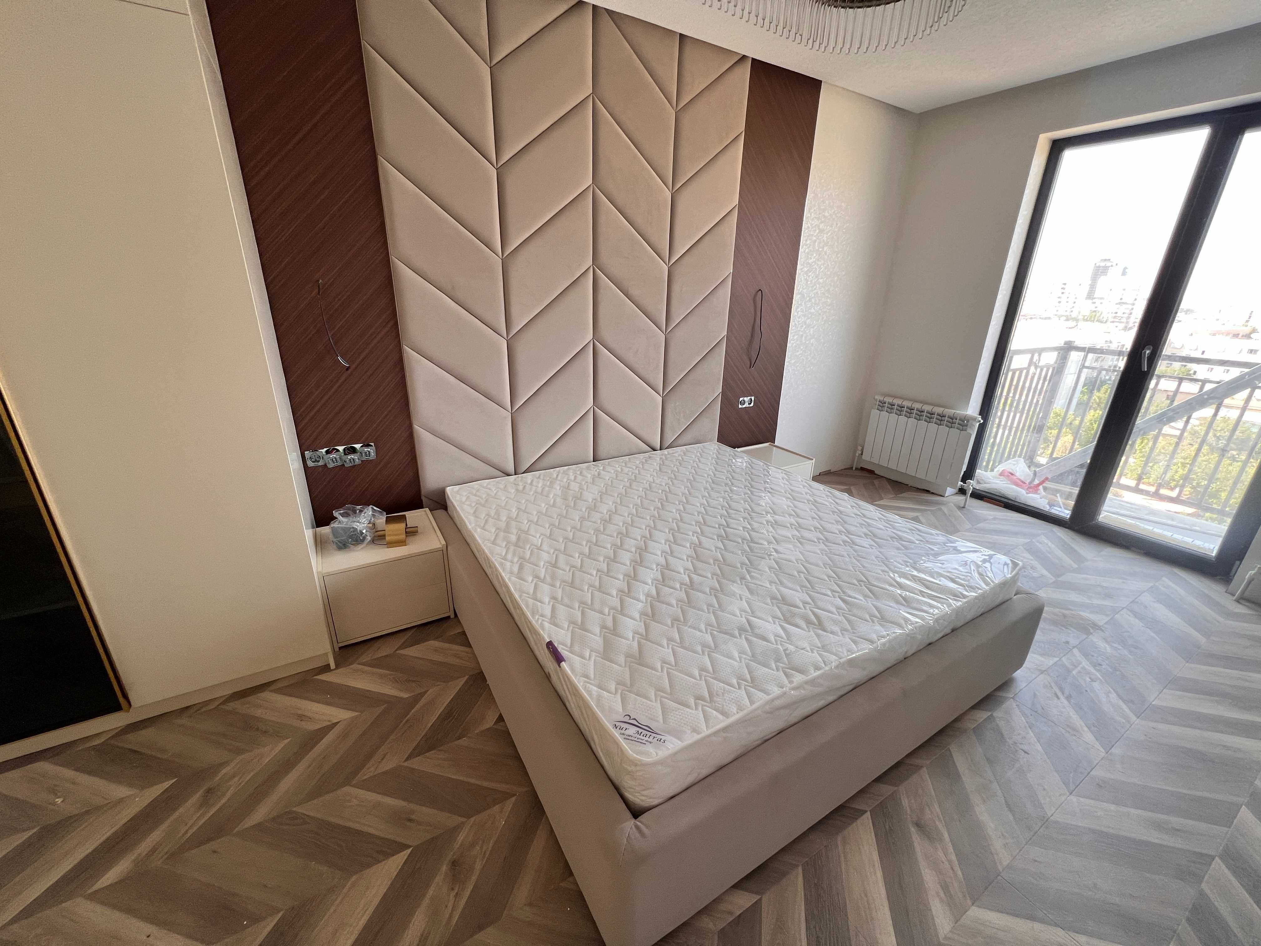 Кровать. Кроват с мягкими бортами и изголовьем в наличии. Nur Matras