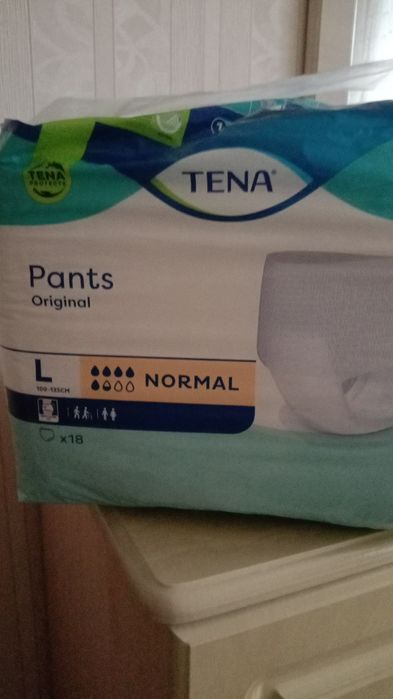 Памперсы трусиками для взрослых L размер ,упак16 шт. Есть 10 упаквок.