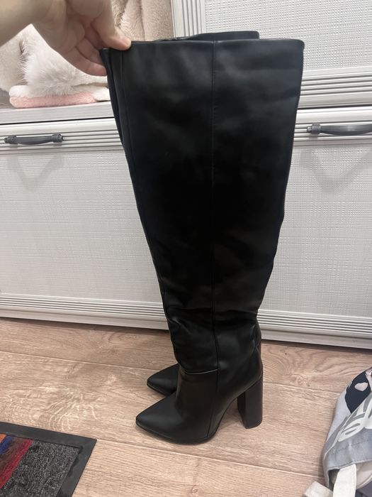 Сапоги на каблуке бренд Baldi