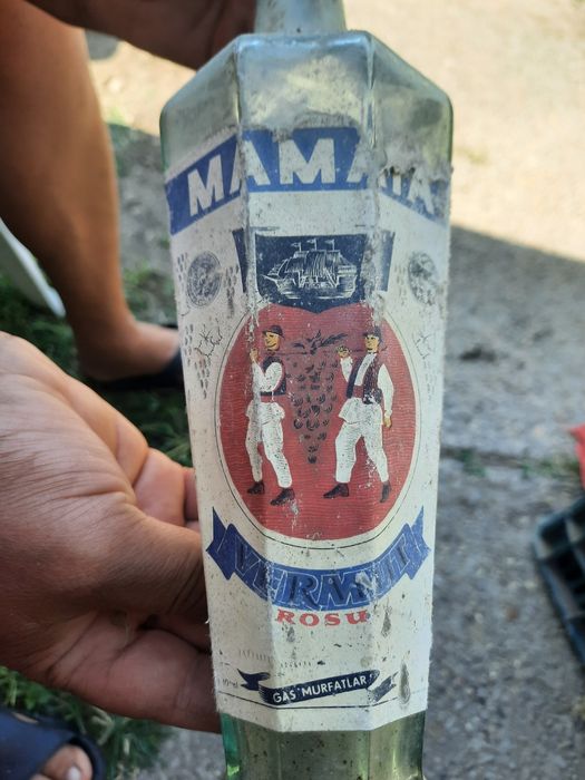 sticle vechi de colecție