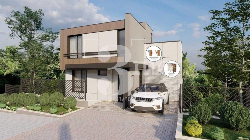 „3mo“ продава новострояща се луксозна къща, находяща се в с. Бистрица
