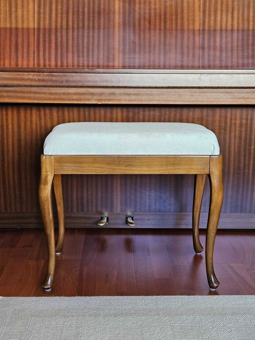 Scaun pentru pian, lemn masiv