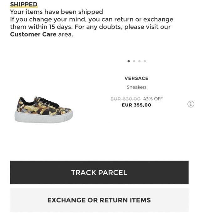 Sneakers Versace originali