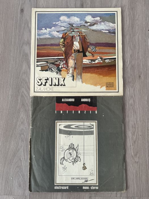 Sfinx Zalmoxe si Andries Interzis vinil