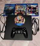 Ps4 512 GB in stare perfecta de functionare plus jocuri si maneta