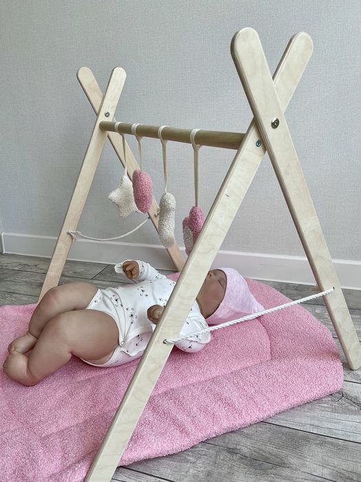 Игровой коврик мантесори для малыша