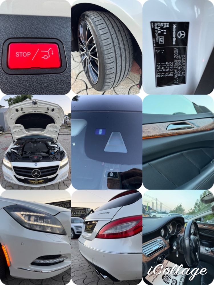MERCEDES CLS 250 CDI Euro 6 Amg Edition Alb Perlat Import Italia Top 1
