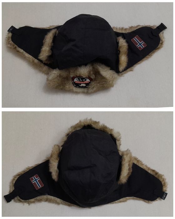 Caciula traditionala ruseasca Napapijri Antarctic Reserch, Ushanka uni