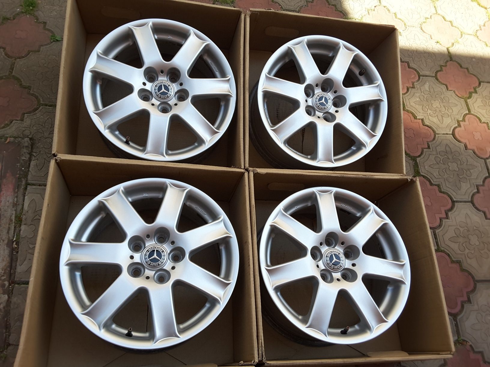 jante aliaj 16; 5x112; Mercedes V class Vito w447,  w639