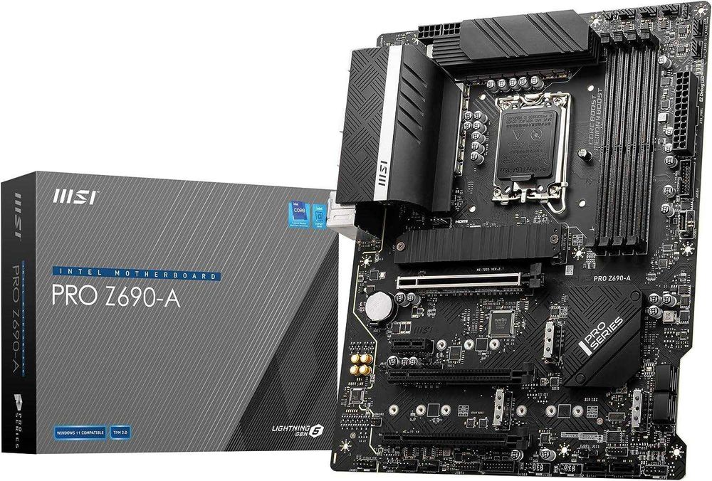 Продаю проц. Intel 13700k, материнскую плату MSI PRO z690-a WIFI DDR5