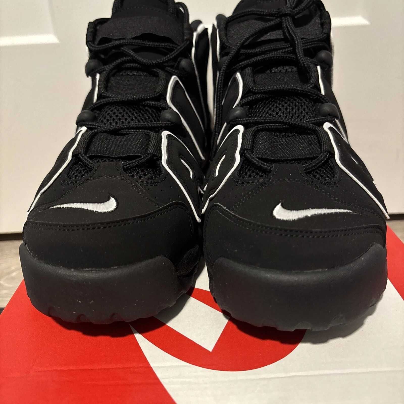 Adidasi Nike Air Uptempo Black&White - Unisex