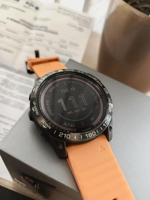Garmin Fenix 7X Solar перфектен, гаранция