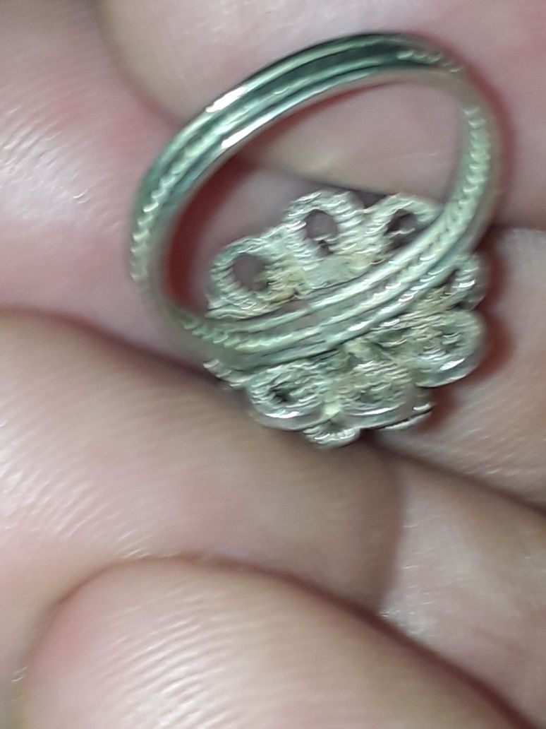 inel de argint foarte vechi