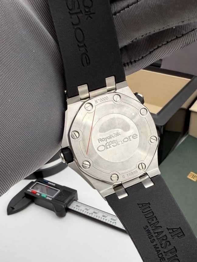 Audemars Piguet offshore silver white dial