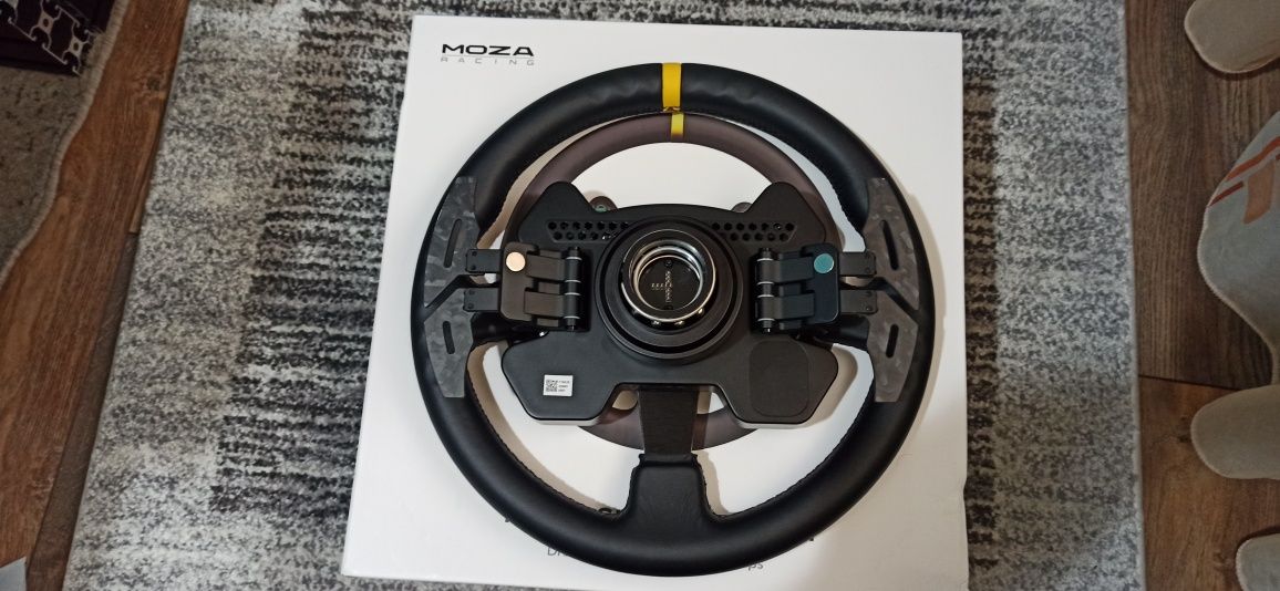 !!! ГАРАНЦИЯ !!! Moza R12 + RS v2 волан +  Moza Vision GS + CRP pedals