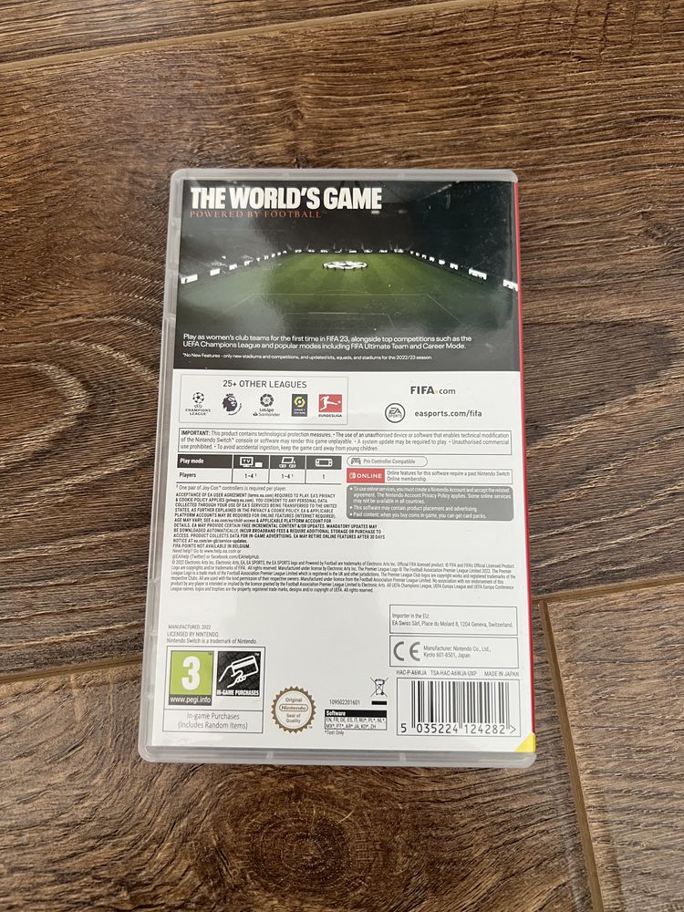 Fifa 22 и 23 за Nintendo Switch