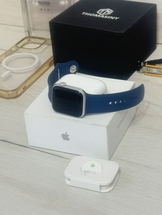 Pachet Apple complet – iPhone 16 Pro Max + AirPods Pro 2 + Apple Watch
