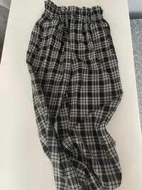 Pantaloni in carouri Zara Kids marimea 164