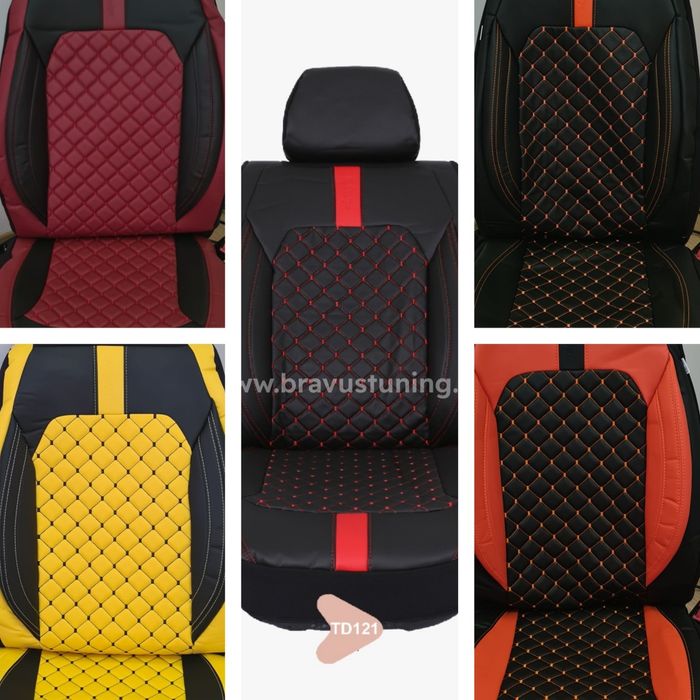 Huse scaun auto Premium TD BMW, Skoda, Opel, Mercedes, Ford, Passat et