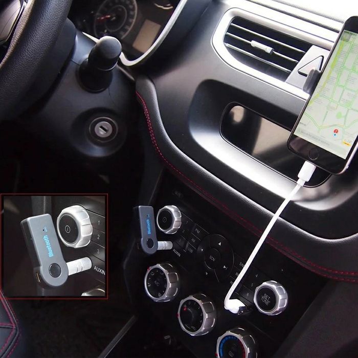 Receptor Car Kit Auto 3,5mm Wireless/Bluetooth Auxiliar X6