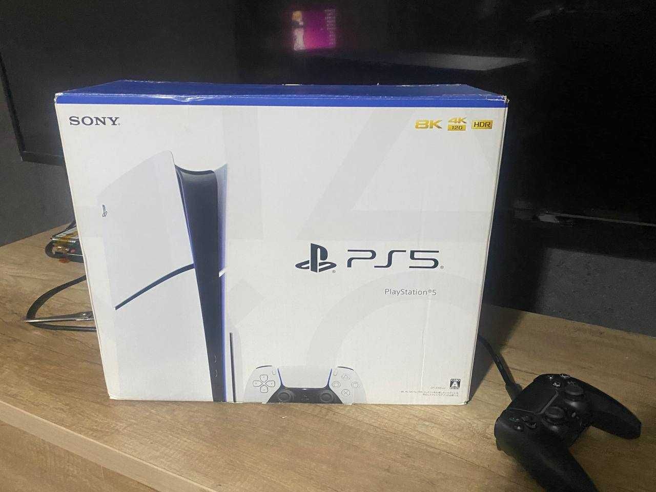 Playstation 5  с дисководом. Игры записаны.