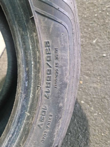 2 Goodyear R17 235/55/ 
летни гуми  DOT03117
