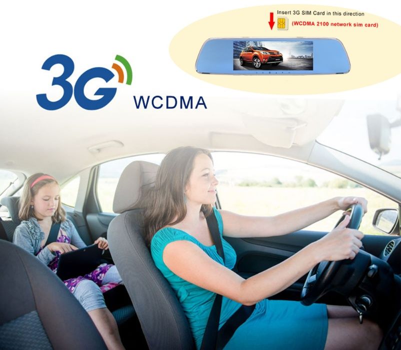 camera auto DVR fata-spate tip oglinda cu navigatie GPS 8 inch,Android