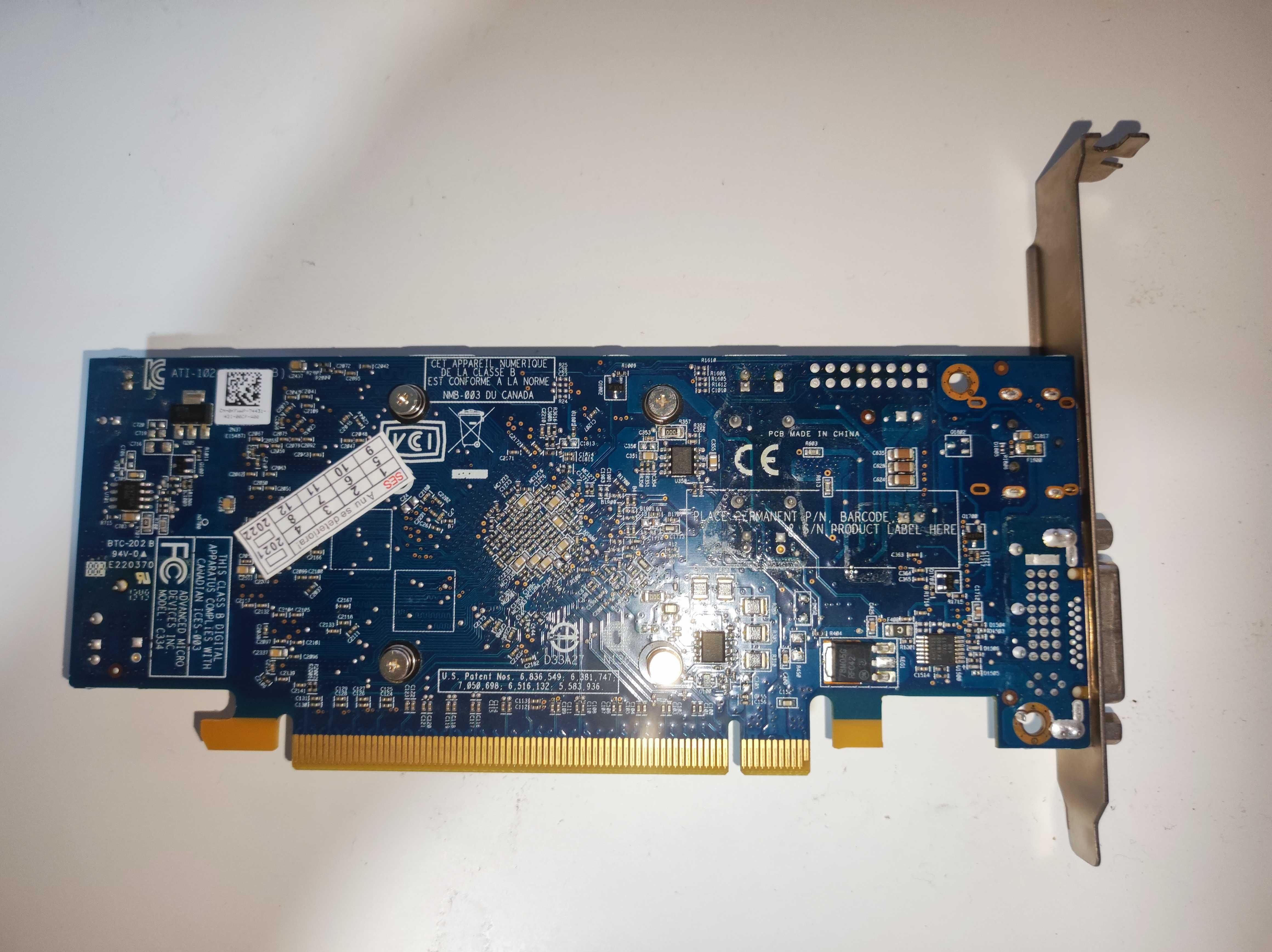 GPU Dell ATI AMD Radeon HD 7500 Series, 1 gb GDDR5, DVI, Display Port