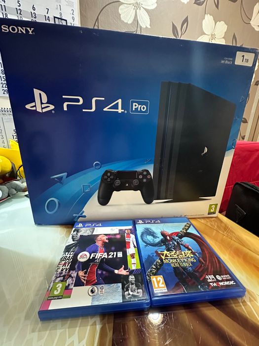 Playstation 4 Pro с 1 ТВ HDD