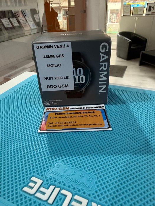 Garmin Venu 4 SmartWatch  45MM Sigilat/Garantie