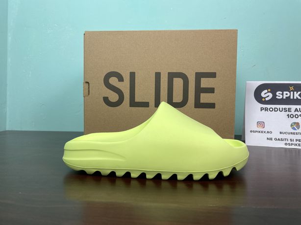 Adidas Yeezy Slide Green Glow ( Verde )