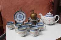 Set cafea/ceai portelan CHINA - Rice Grain - LING LONG YAN