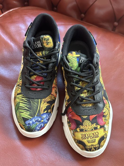 Adidasi Versace Jeans Couture, aproape noi, purtati o data, 37.