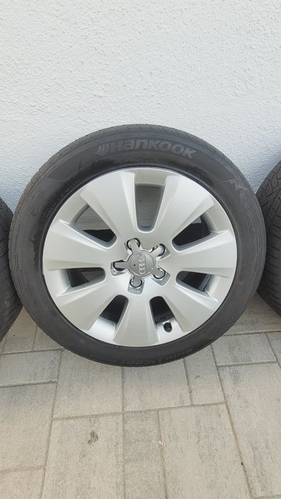 Jante plus cauciucuri de iarna audi R17