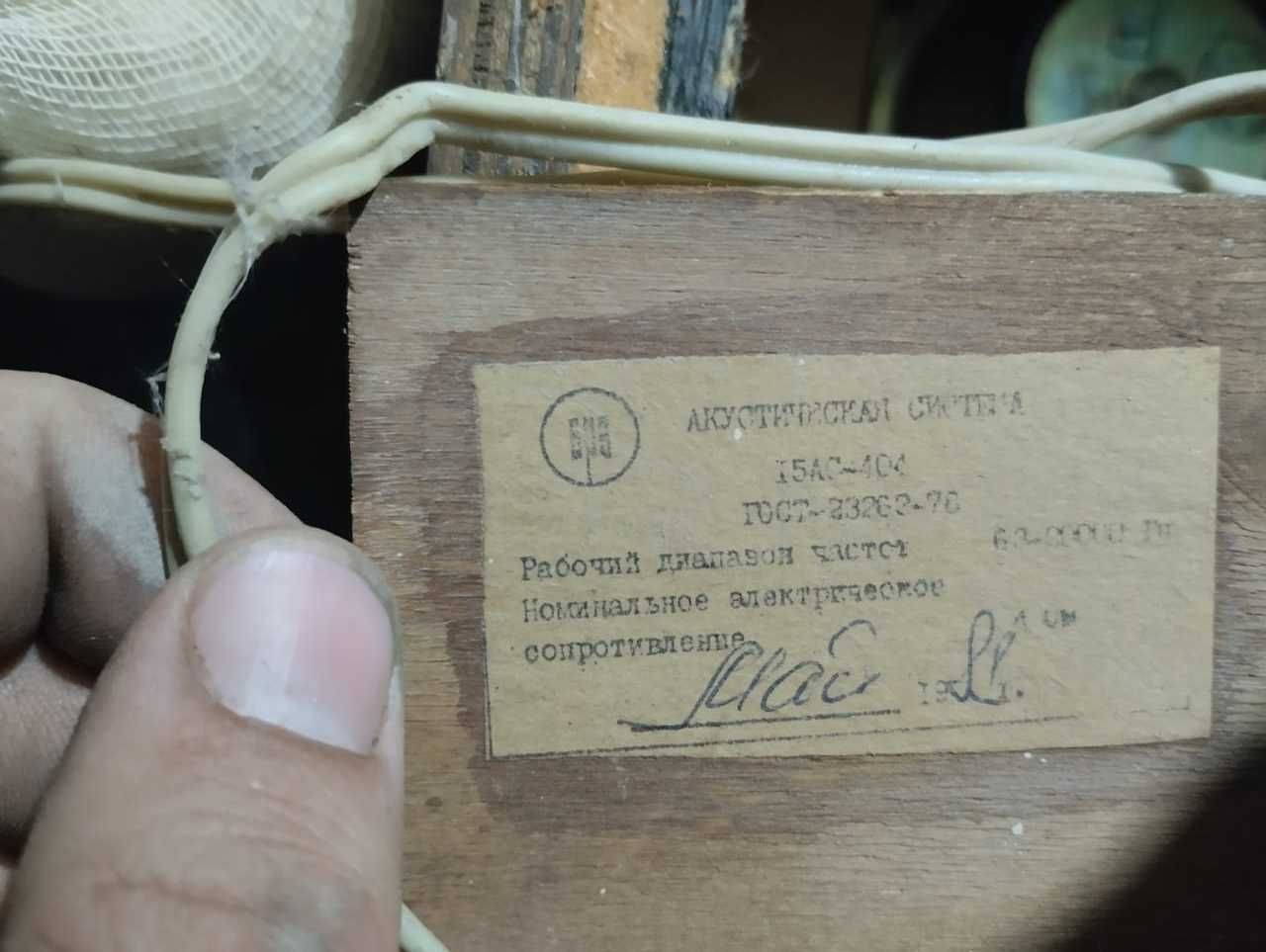 Колонка мощная на музыкальную систему