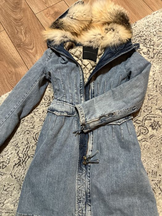 Пальто ERMANNO SCERVINO джинсовое