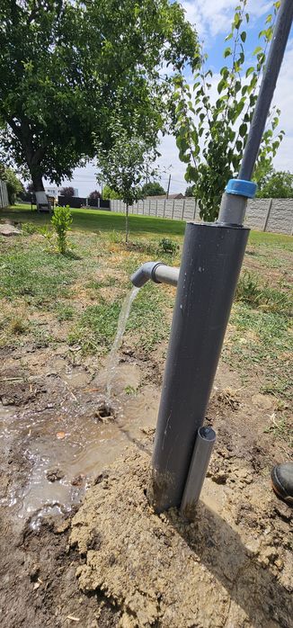 Forez fântâni,  foraje apa gradina