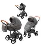 Carucior Copii 3 In 1 Encore 2 Adamex Grey Passion X4