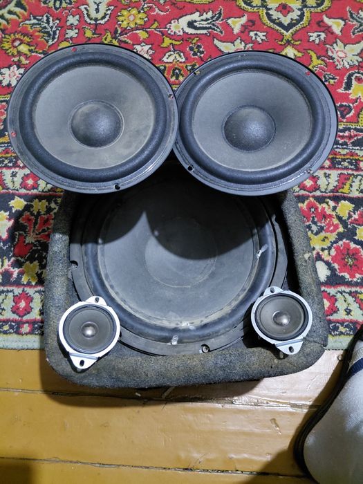 Колонки , комплект  из 5 щтук ,