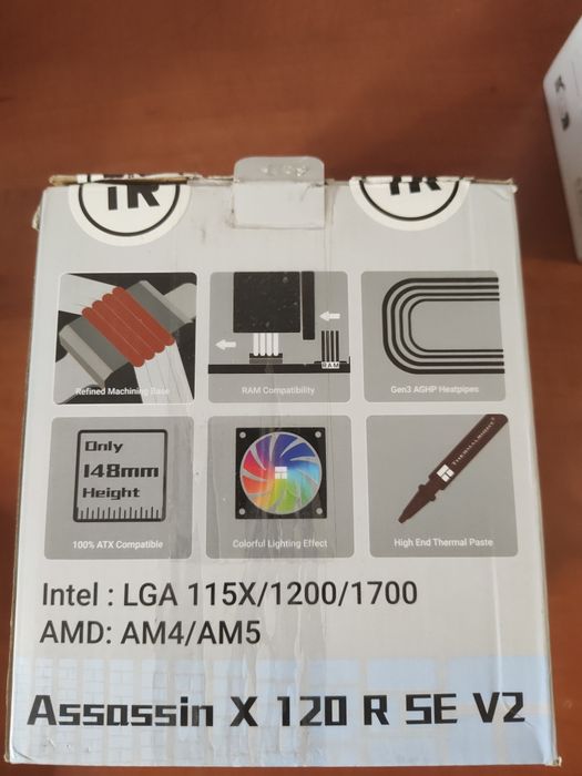 Racire procesor multisocket am5,am4,intel 1700,argb 120mm noua la cuti