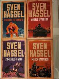 Set 4 Carti noi razboi de Sven Hassel, limba engleza