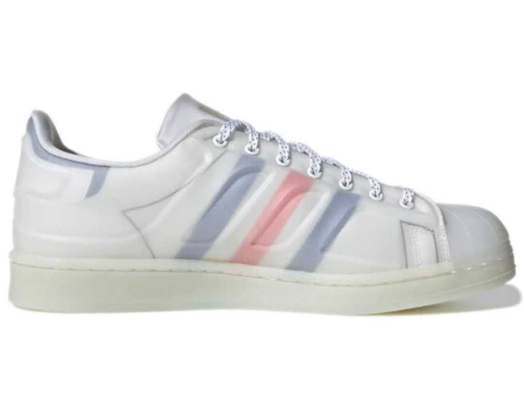 Pantofi adidas originals Superstar Futureshell alb/albastru/roz H00197